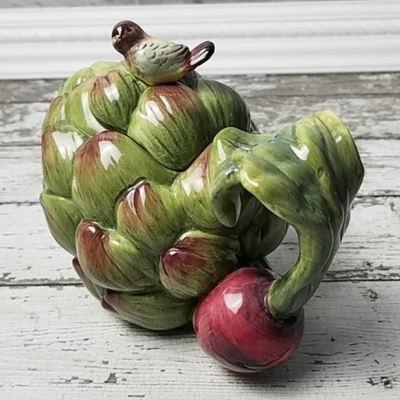 Rare Kaldun & Bogle artichoke mini teapot pitcher - Picture 3 of 6